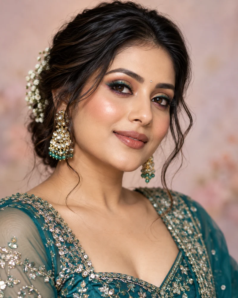 Sangeet makeup