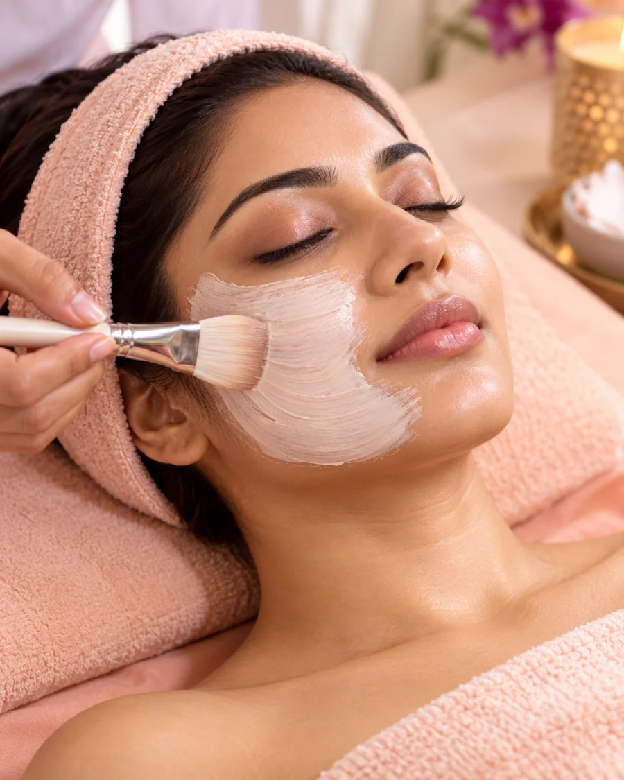 Brightening facial